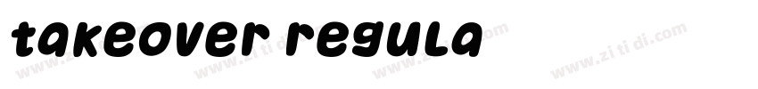 Takeover Regula字体转换